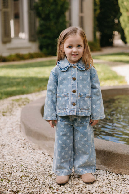 Jamie Kay Malani Jacket Tully Floral Denim