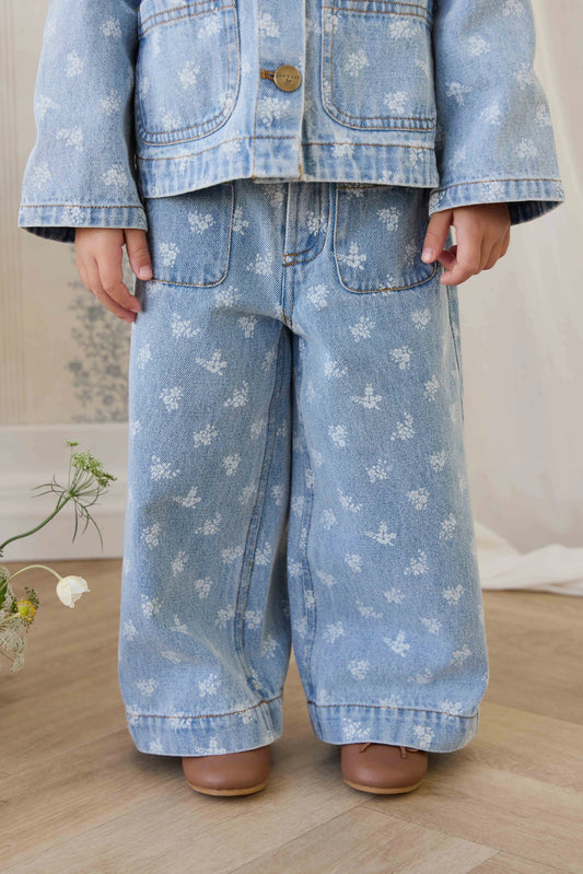 Jamie Kay Theodora Pants Tully Floral Denim