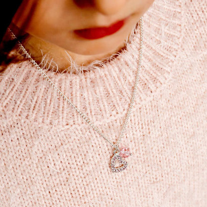 Lauren Hinkley Necklace | Diamanté Heart