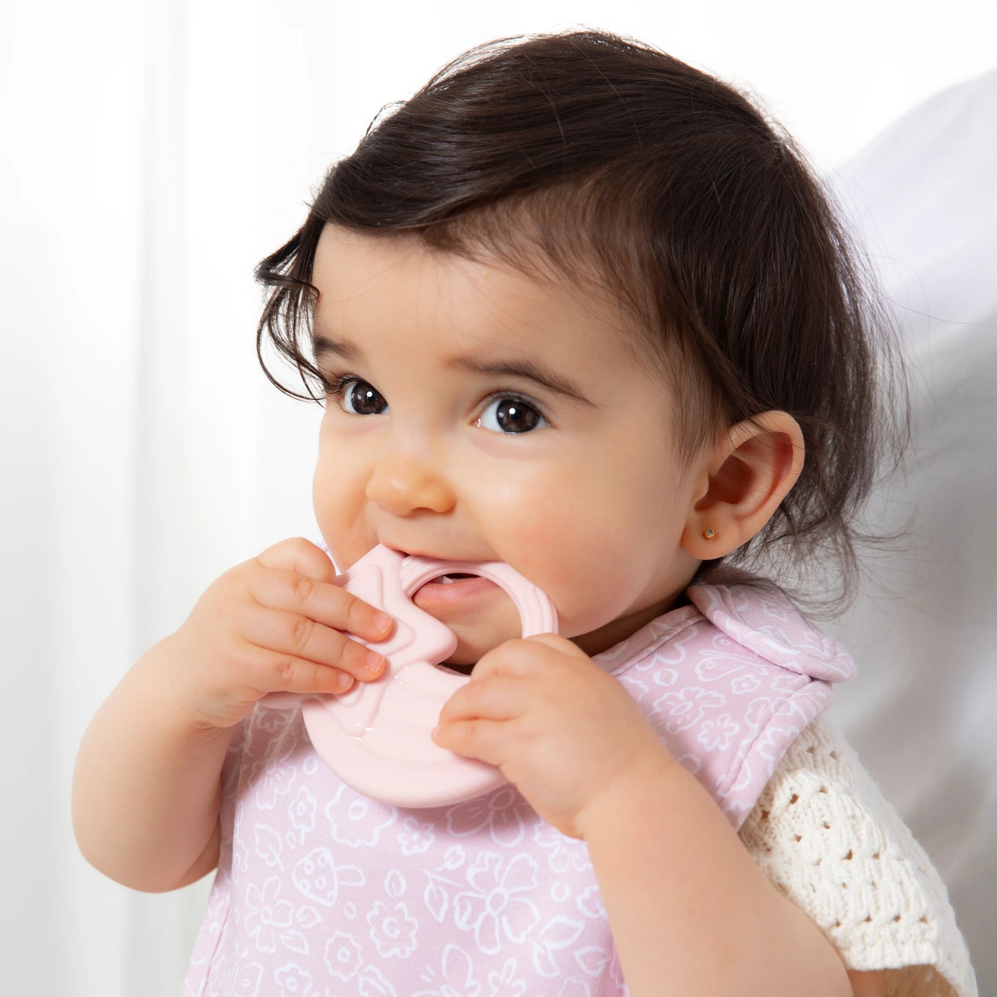 Living Textiles 2pk Silicone Teether Stars & Cloud