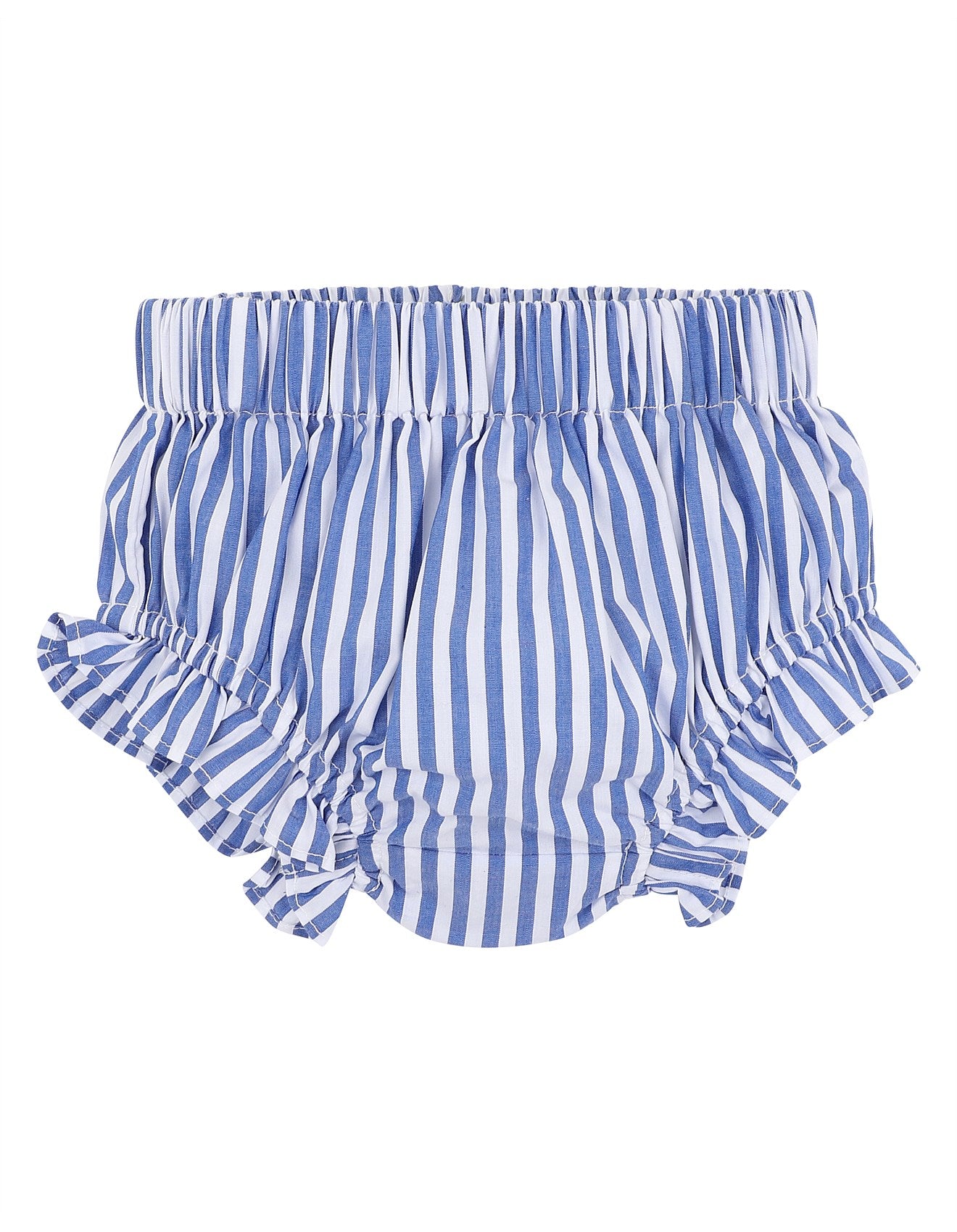 Fox & Finch Summer Vacay Blue Stripe Bloomers