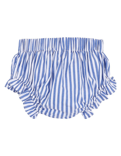 Fox & Finch Summer Vacay Blue Stripe Bloomers