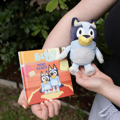 Mini Bluey & Bluey Book & Toy Box Set
