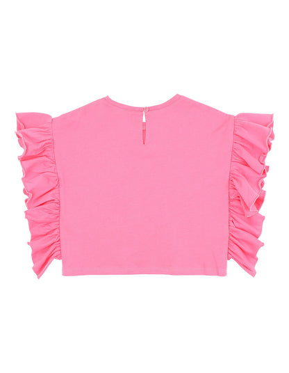 Fox & Finch Summer Vacay Pink Oversized Top