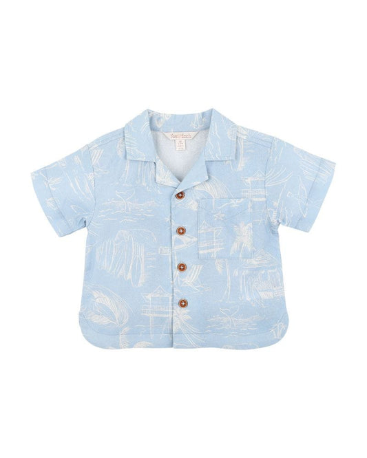 Fox & Finch Surfs Up Linework Shirt
