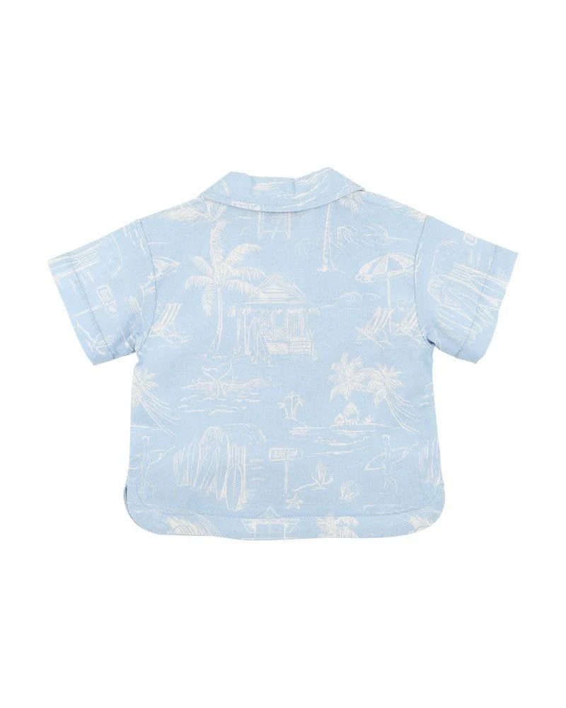 Fox & Finch Surfs Up Linework Shirt