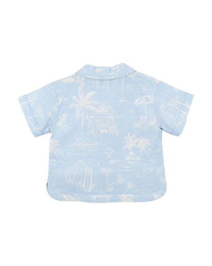Fox & Finch Surfs Up Linework Shirt