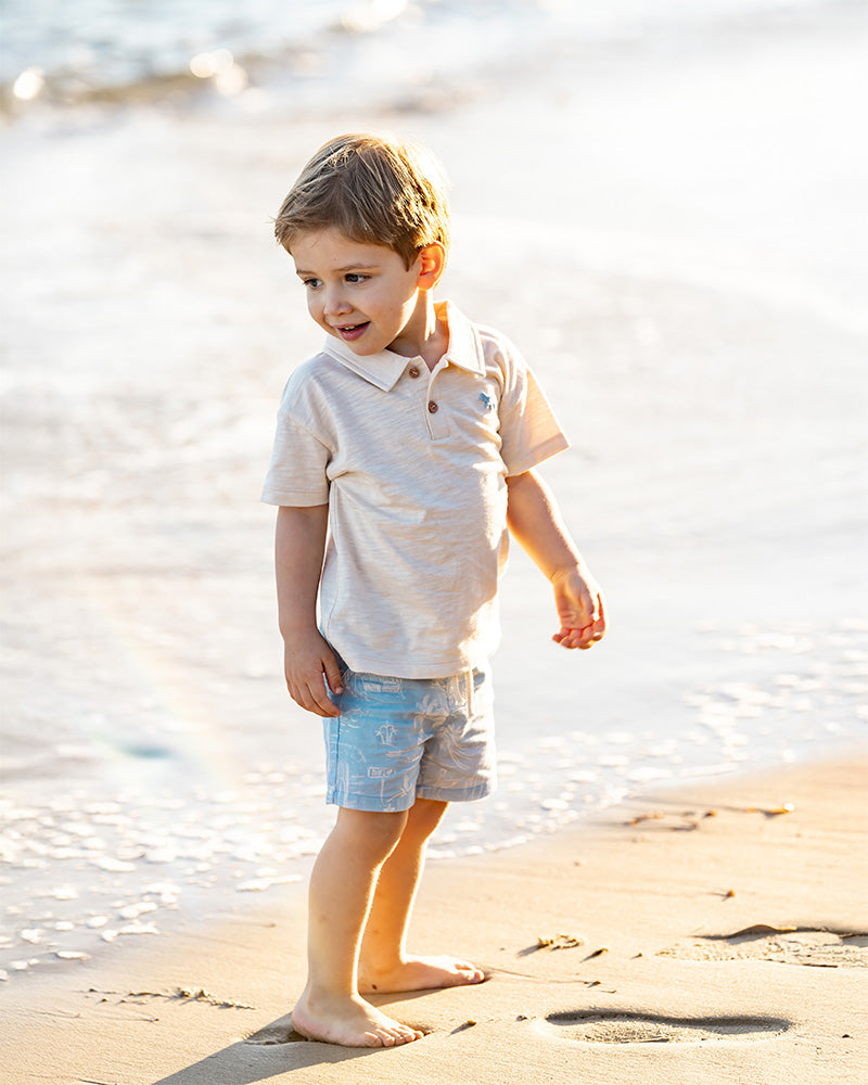 Fox & Finch Surfs Up Linework Shorts