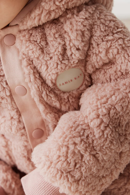 Jamie Kay Lenny Sherpa Onepiece Powder Pink