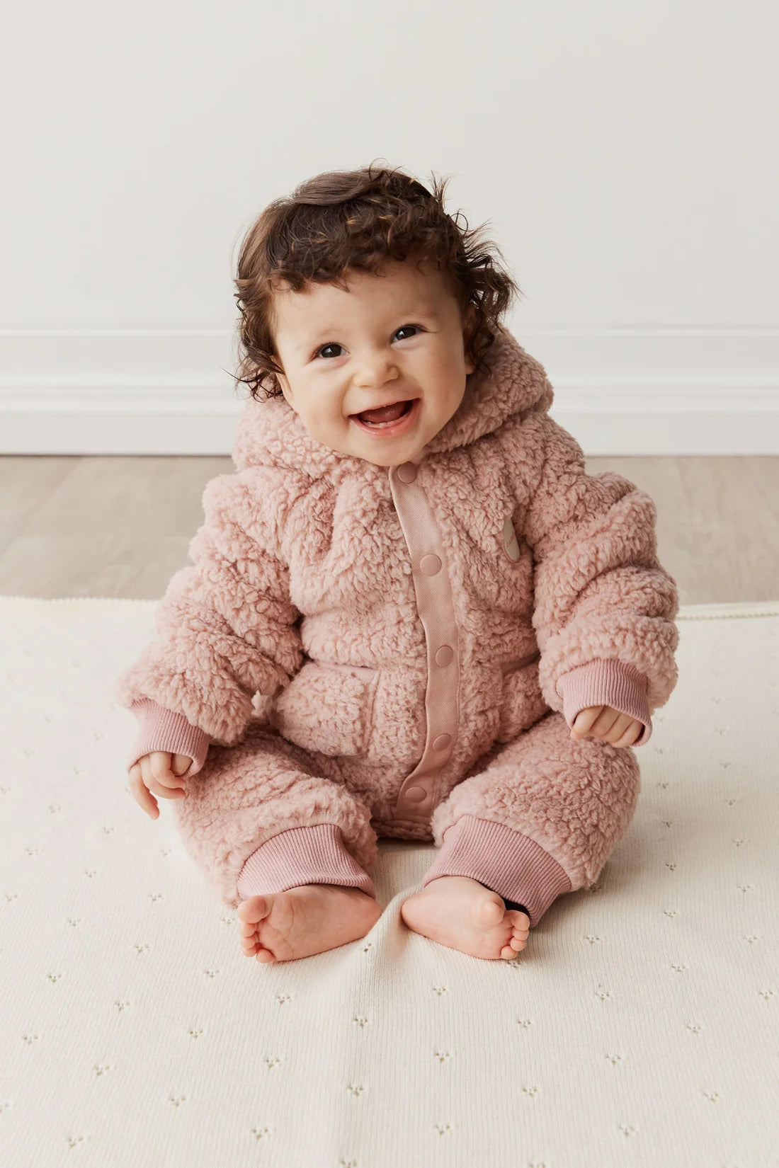 Jamie Kay Lenny Sherpa Onepiece Powder Pink