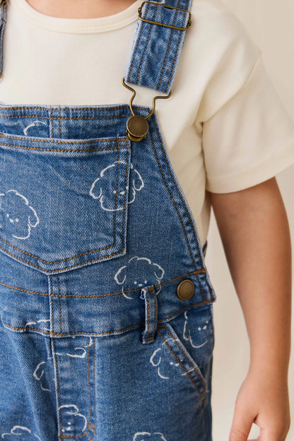 Jamie Kay Fenix Short Overalls Haru Denim