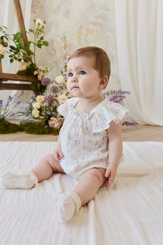 Jamie Kay Muslin Harriet Playsuit Ayla Whisper