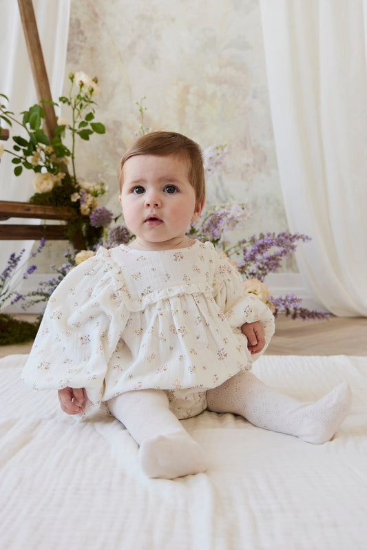 Jamie Kay Muslin Frances Playsuit Ayla Whisper