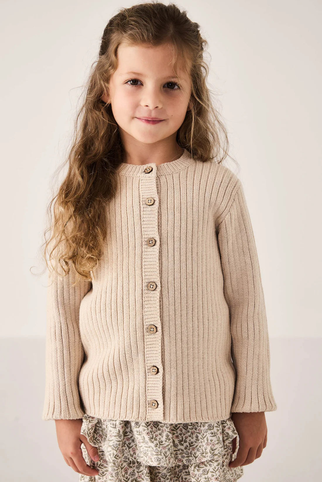 Jamie Kay Clara Cardigan Oatmeal Marle