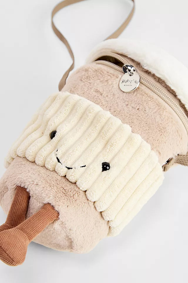 Jellycat Amuseables Shoulder Bag Coffee-To-Go