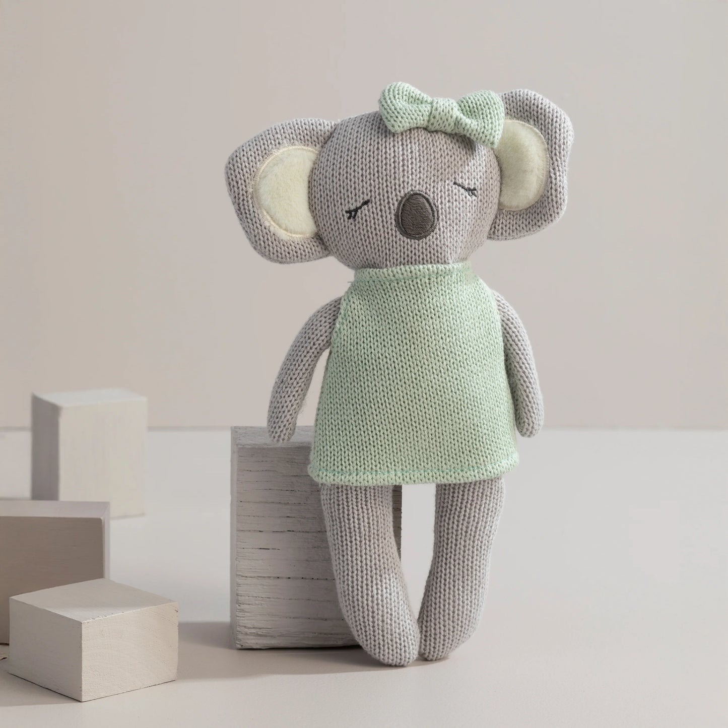 Living Textiles Kimmy the Koala Knitted Toy