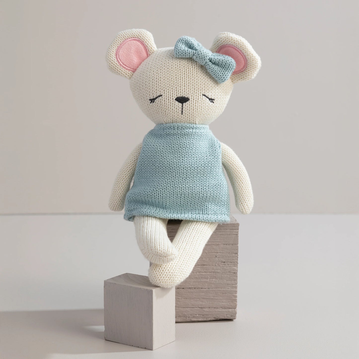 Living Textiles Molly the Mouse Knitted Toy