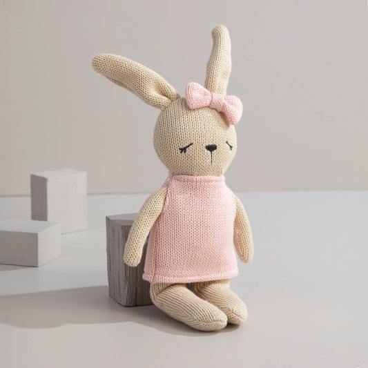 Living Textiles Bella the Bunny Knitted Toy