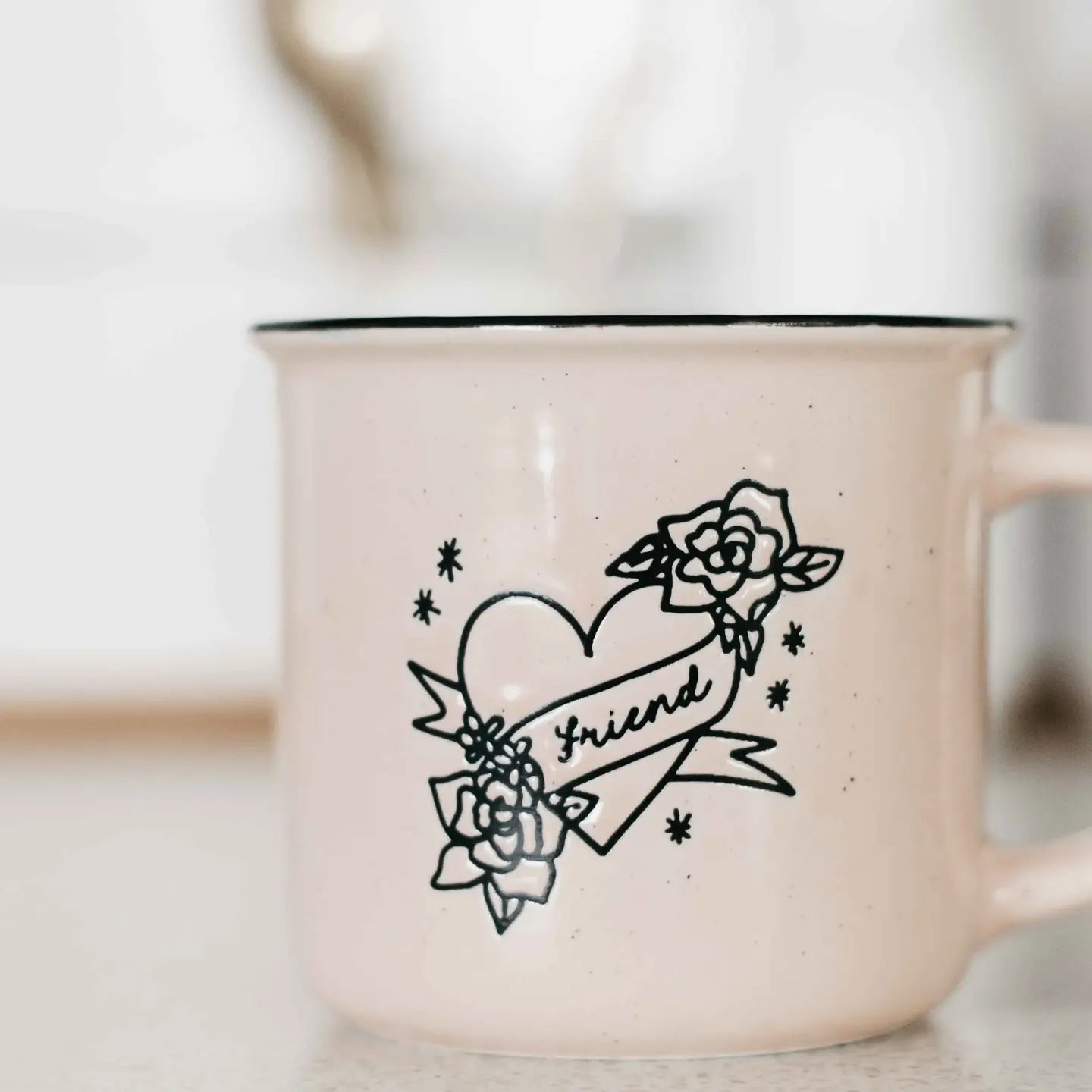 Bencer & Hazelnut Friend Heart Mug