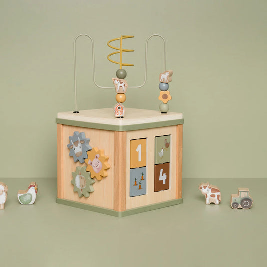 Little Dutch Little Farm Activity Cube