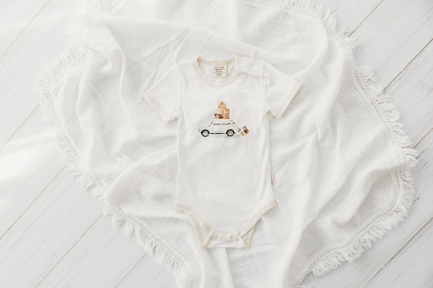 Child of Mine Beetle Presents Xmas Bodysuit