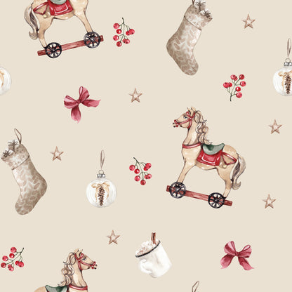 Child of Mine Bamboo PJ's Vintage Rocking Horse