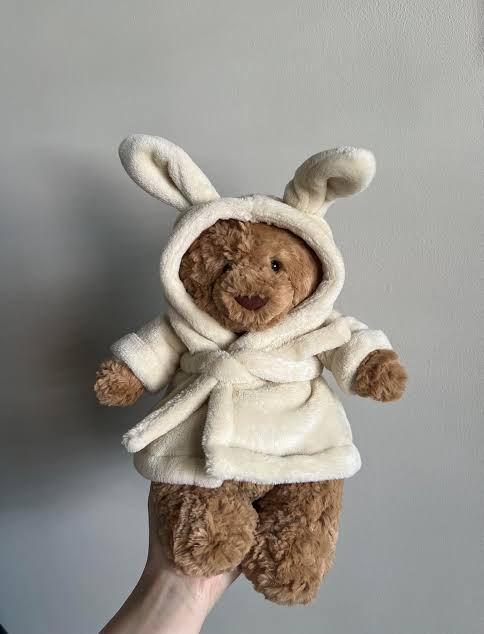 Jellycat Bartholomew Bear with Robe Medium