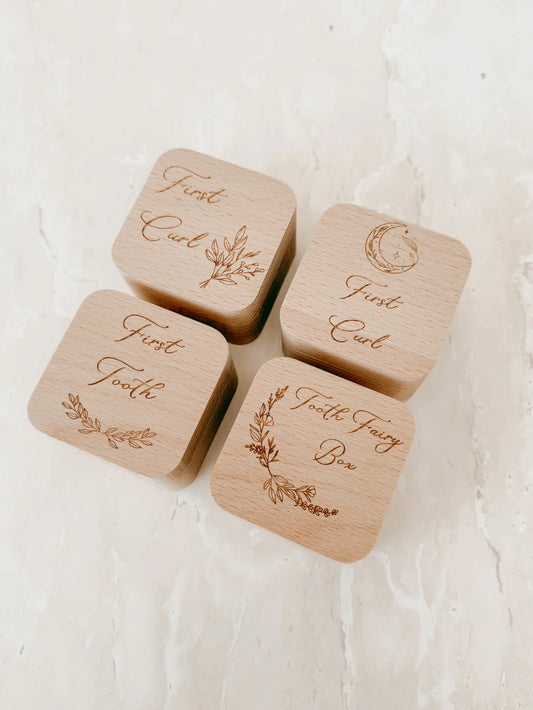 Blossom & Pear Tooth Fairy Keepsake Box
