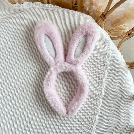 Blossom & Pear Bunny Ear Headband Pink