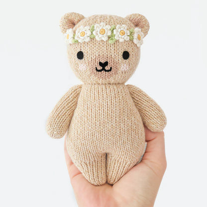 Cuddle + Kind Baby Honey Bear Ivory Floral