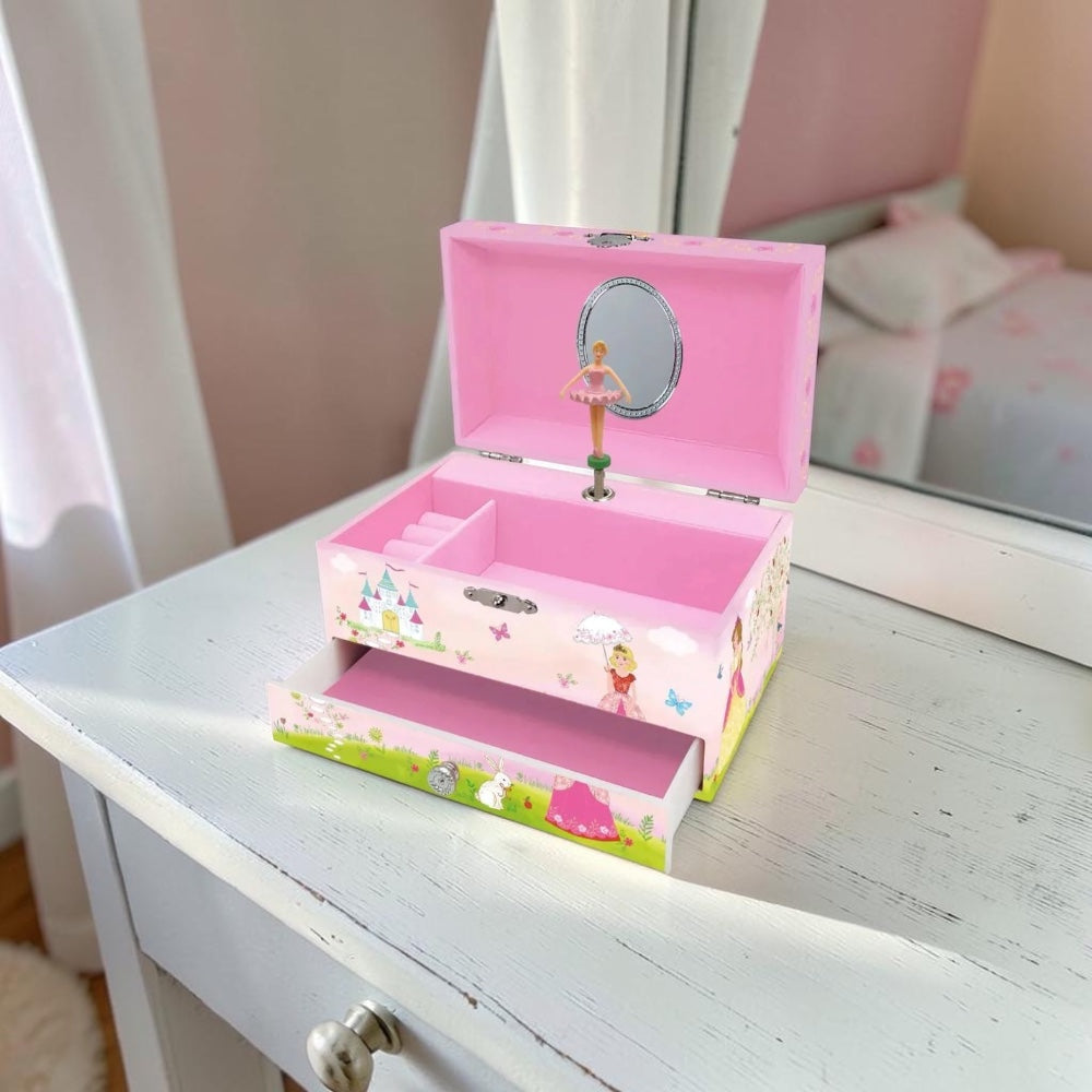 Musical Jewellery Box Fairytale Princess In A Magical Dress