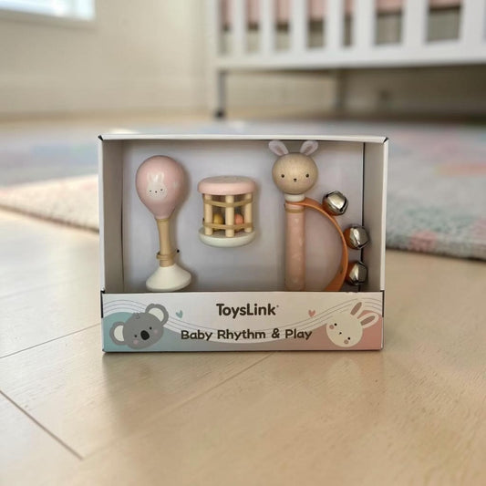 Toyslink 3 Piece Baby Musical Set Bunny