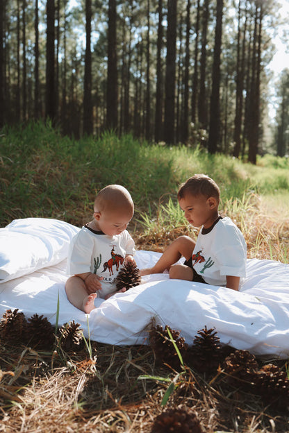 Blossom & Pear 'Hold Your Horses' Slouch Tee