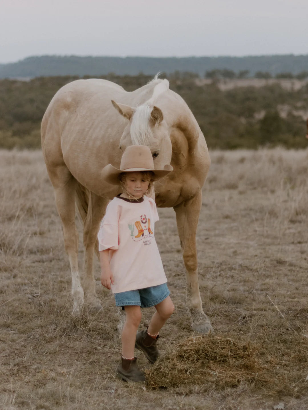 Blossom & Pear 'Wild at Heart' Slouch Tee