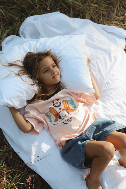 Blossom & Pear 'Wild at Heart' Slouch Tee