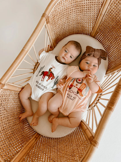 Blossom & Pear 'Hold Your Horses' Slouch Romper