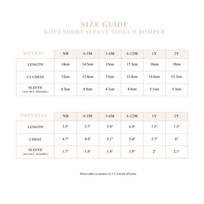 Blossom & Pear 'Wild at Heart' Slouch Romper