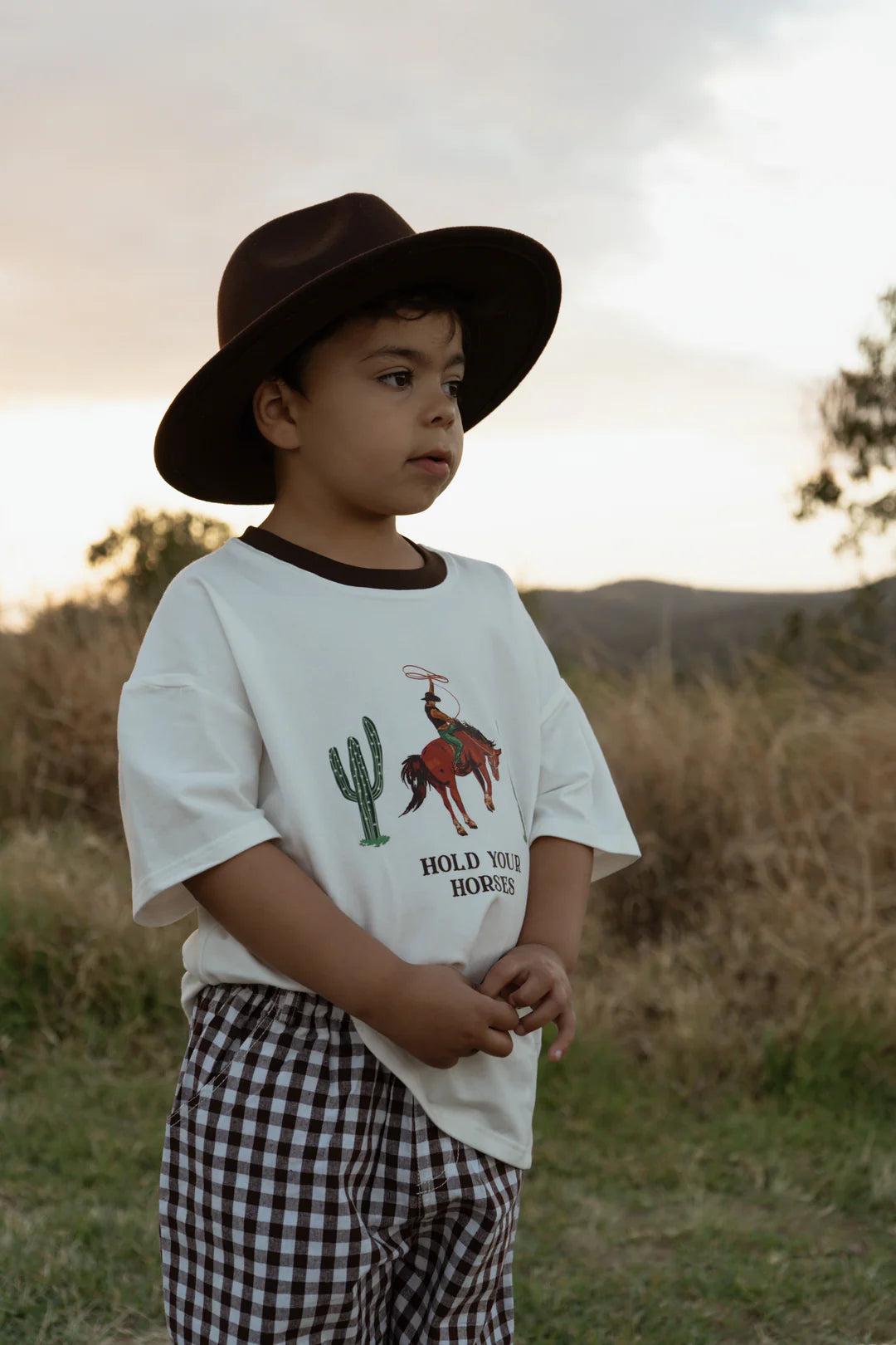 Blossom & Pear Fedora Hat Sand