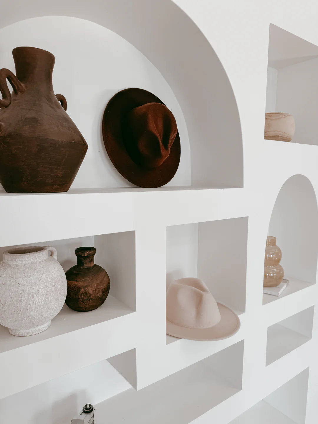 Blossom & Pear Fedora Hat Sand