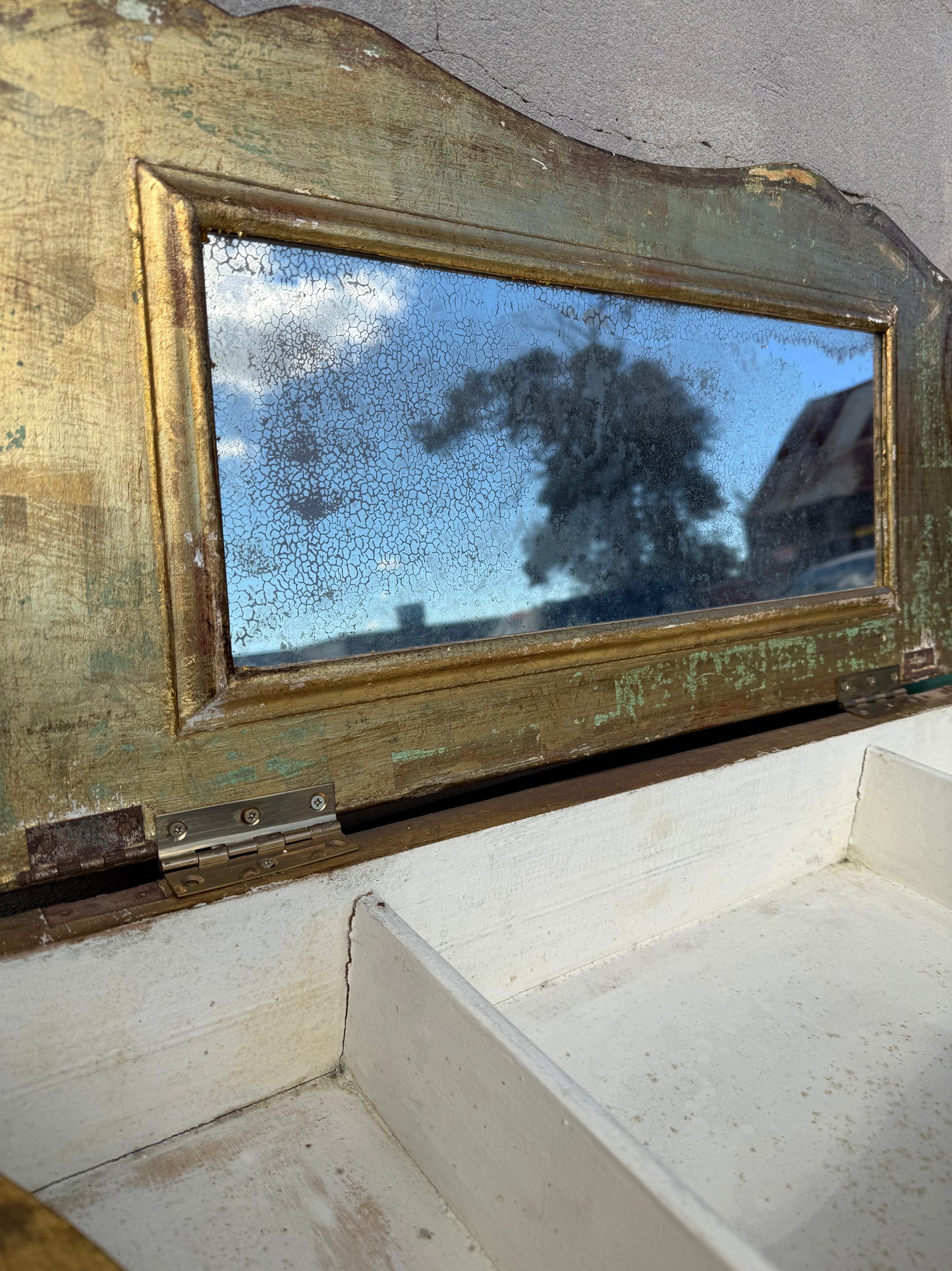 Antique Italian Florentine Desk