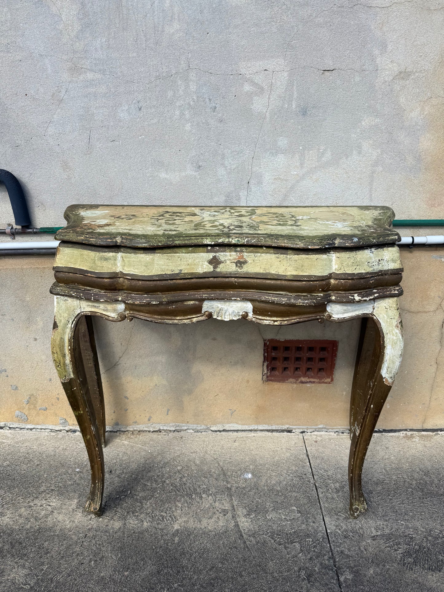 Antique Italian Florentine Desk