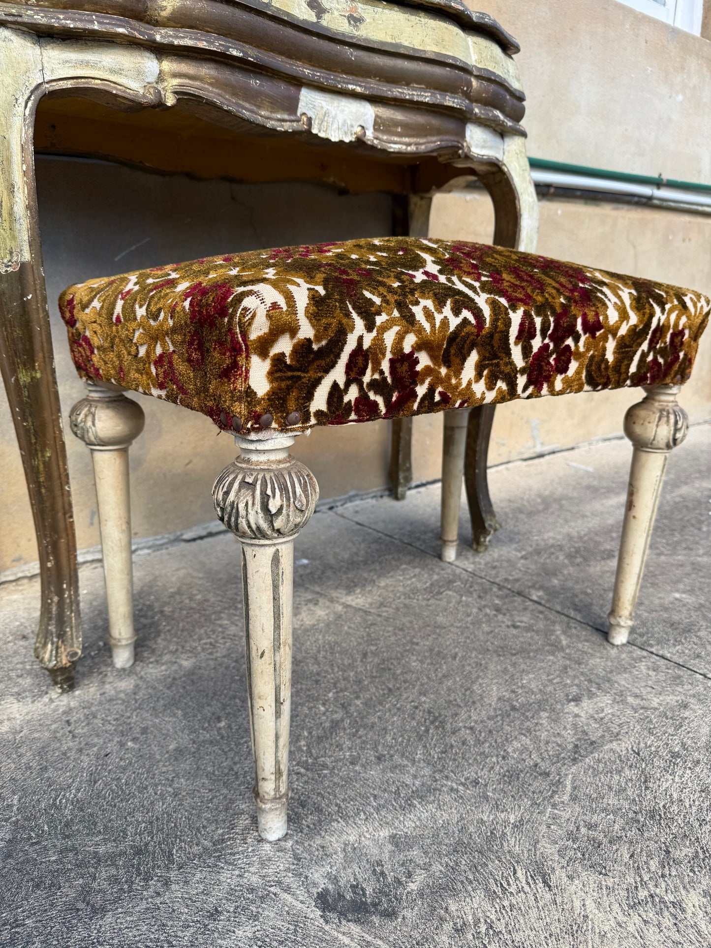 Antique French Stool