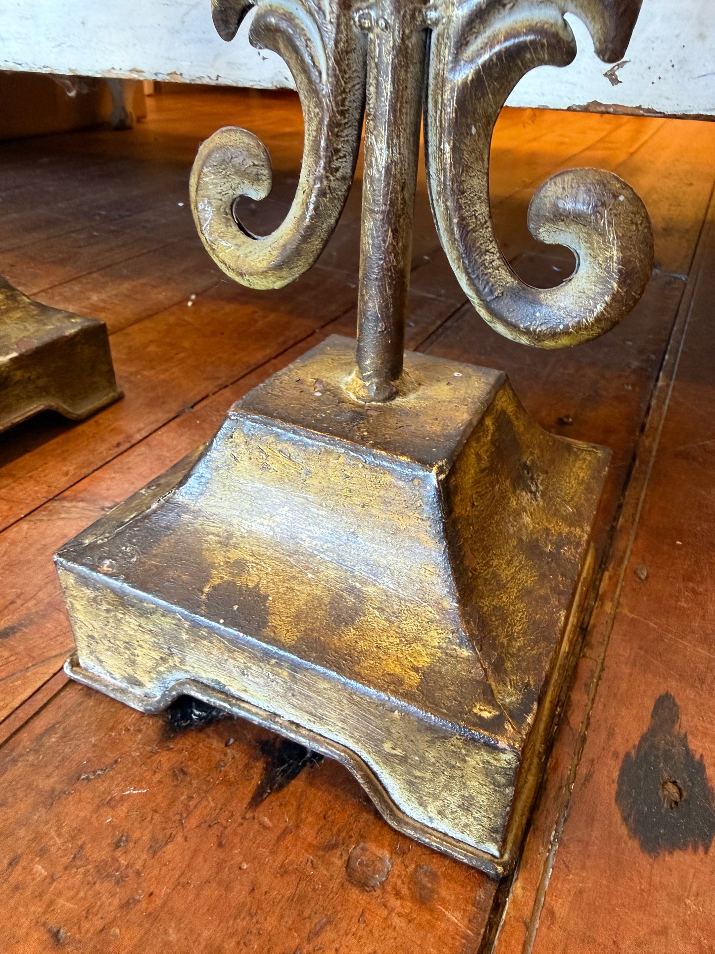 Pair of French Style Candle Holders