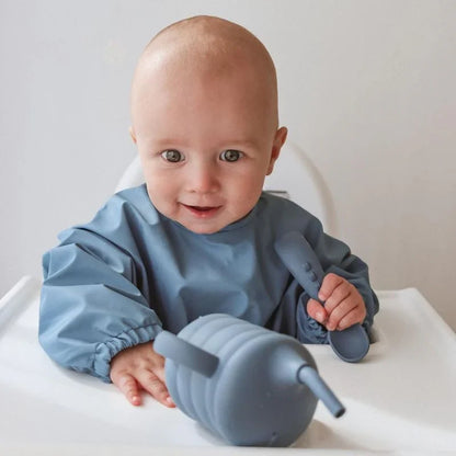 All 4 Ella Recycled Long Sleeve Smock Bib – Various