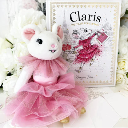 Claris Plush Toy Parfait Pink