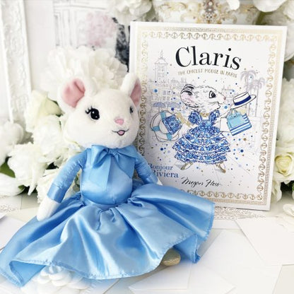 Claris Plush Toy Très Belle Blue