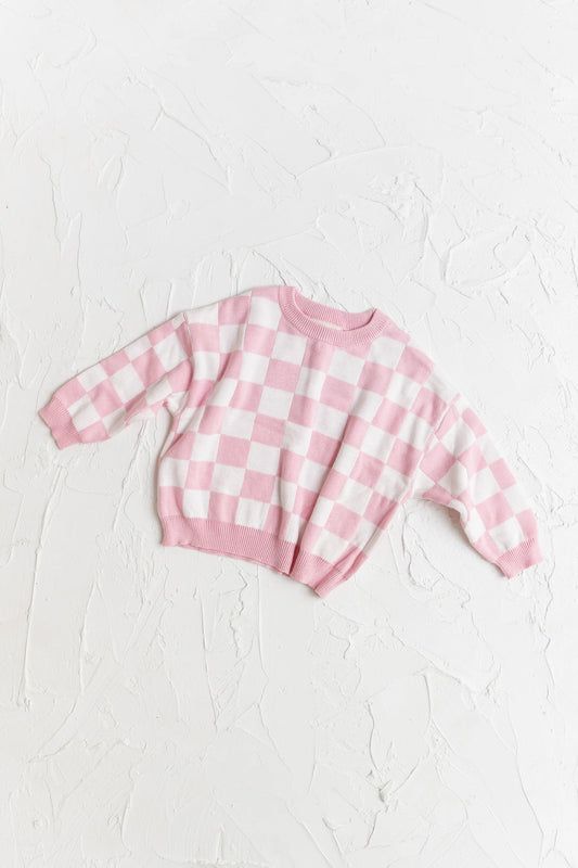 Cinnamon Baby Knitted Jumper Pink