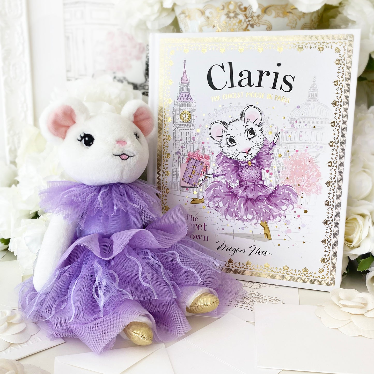 Claris Plush Toy ~ Oh La La Lilac