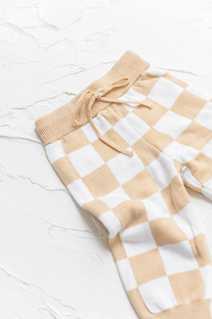 Cinnamon Baby Knitted Pants Cream