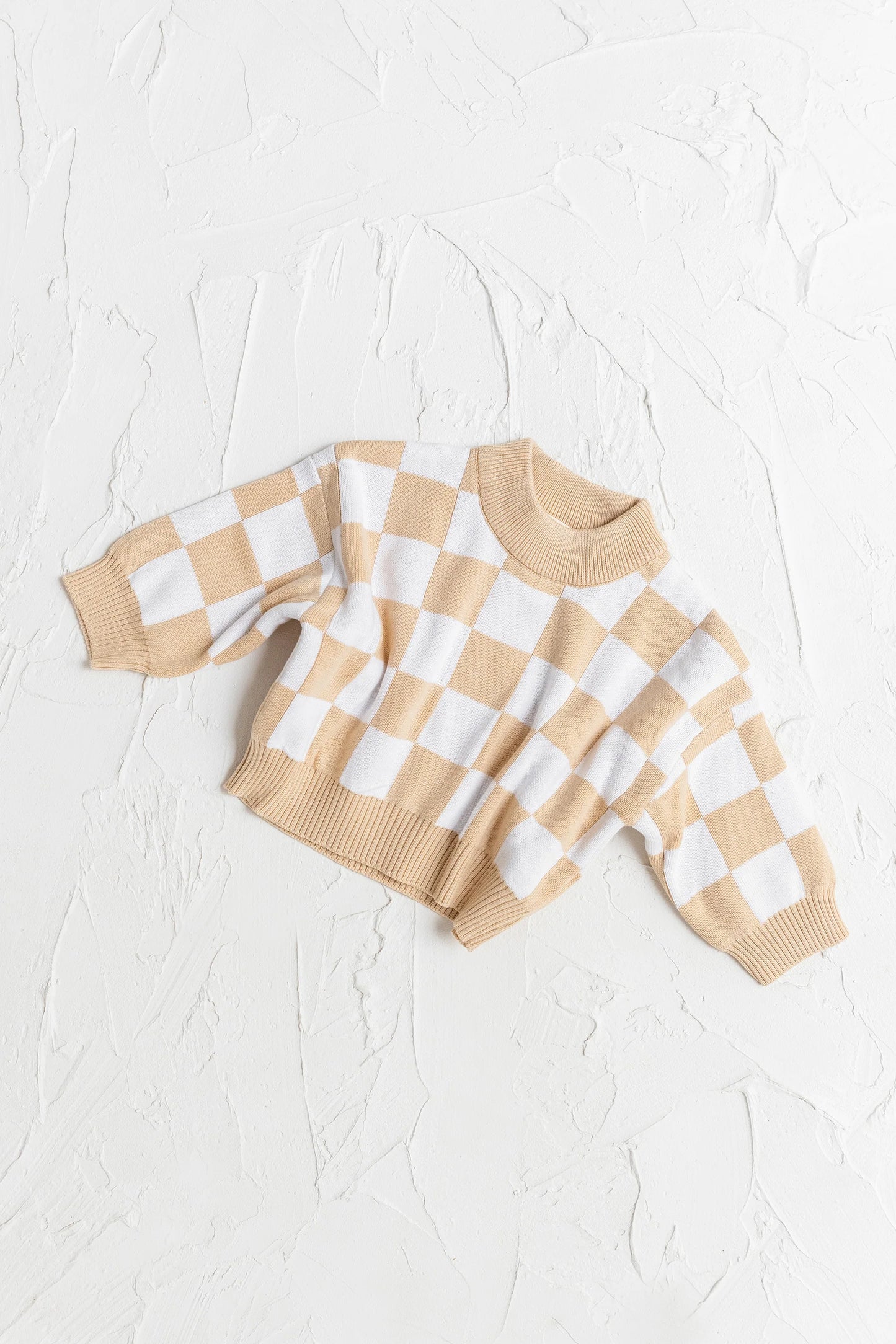 Cinnamon Baby Knitted Jumper Cream